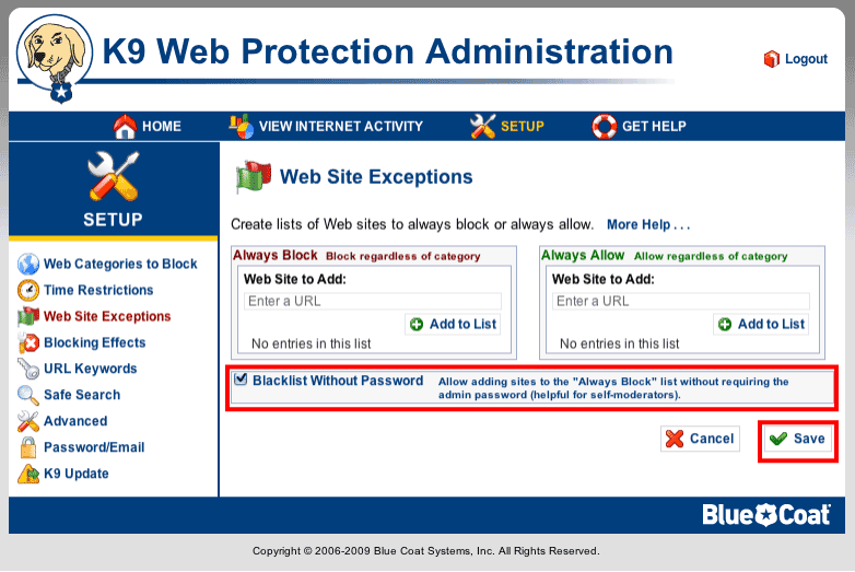 K9 Web Protection License Keygen