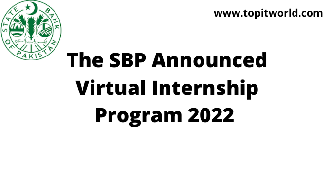 State Bank of Pakistan SBP Virtual Internship Program 2022 at NFLP-Y